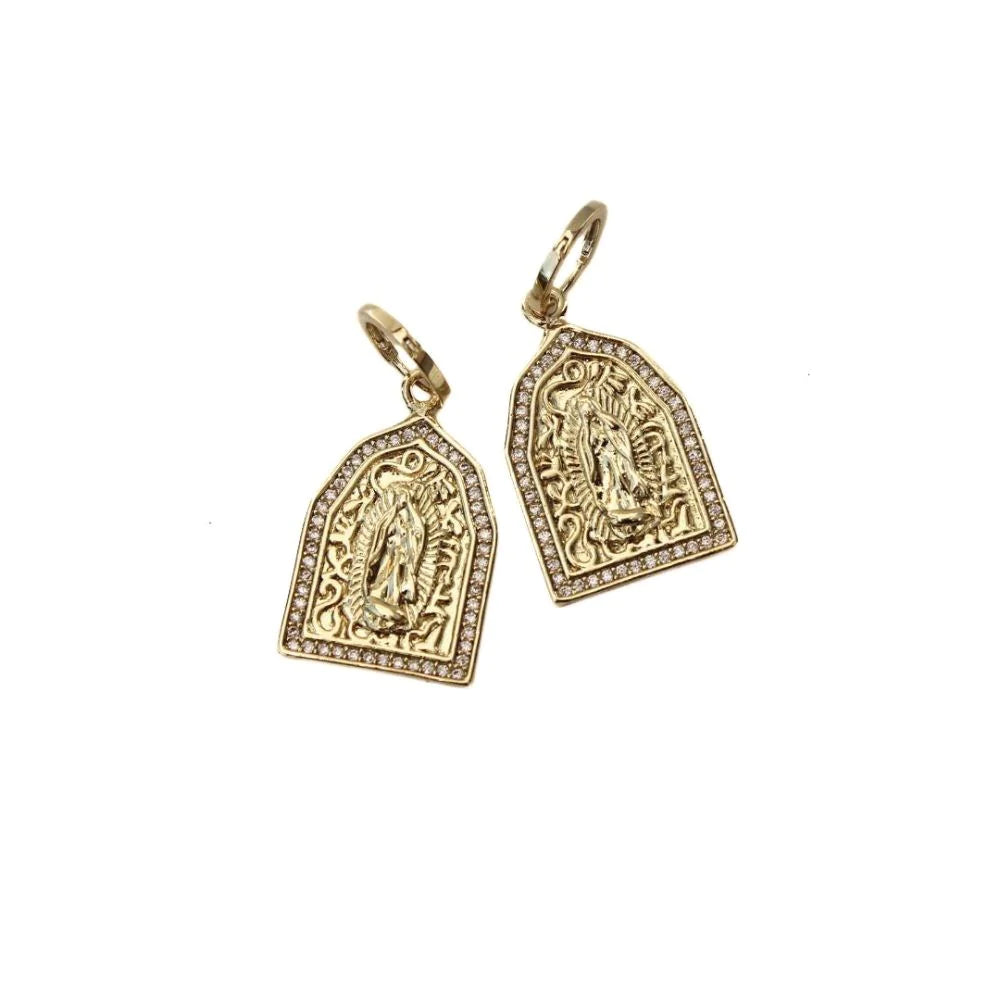 Queen of the Foxes Earrings - Seraph Symbol - Chapel