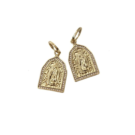 Queen of the Foxes Earrings - Seraph Symbol - Chapel