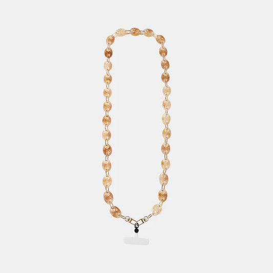 Mary Phone Chain - Light Caramel