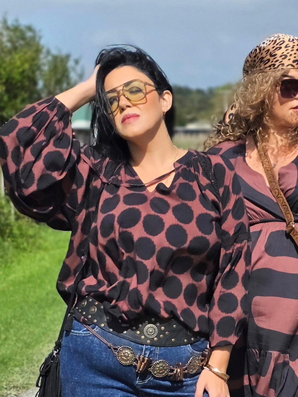 Sara Blouse - Pom Pom - Isla-Maree