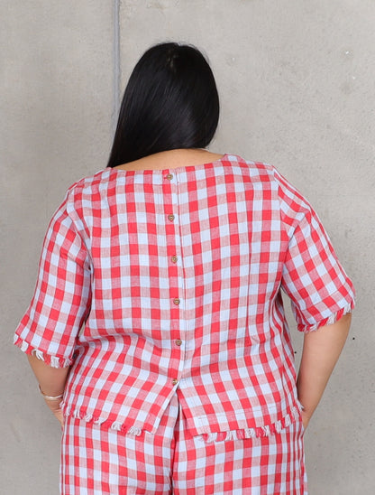 St Tropez Top - Strawberry Shortcake