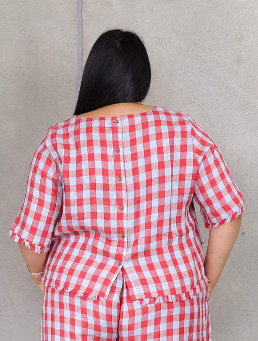 St Tropez Top - Strawberry Shortcake