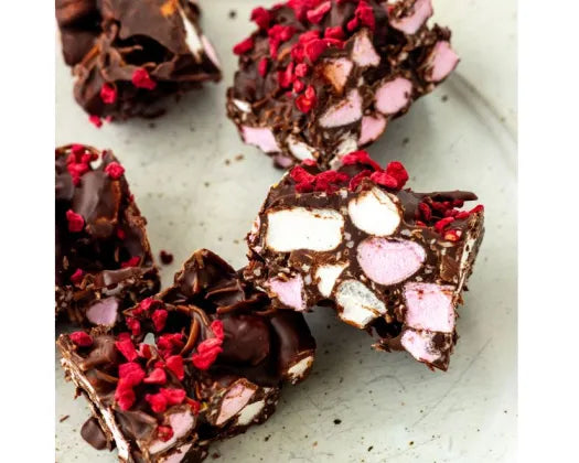 Remarkable Chocolate - Make Me Rocky Road Dark Raspberry