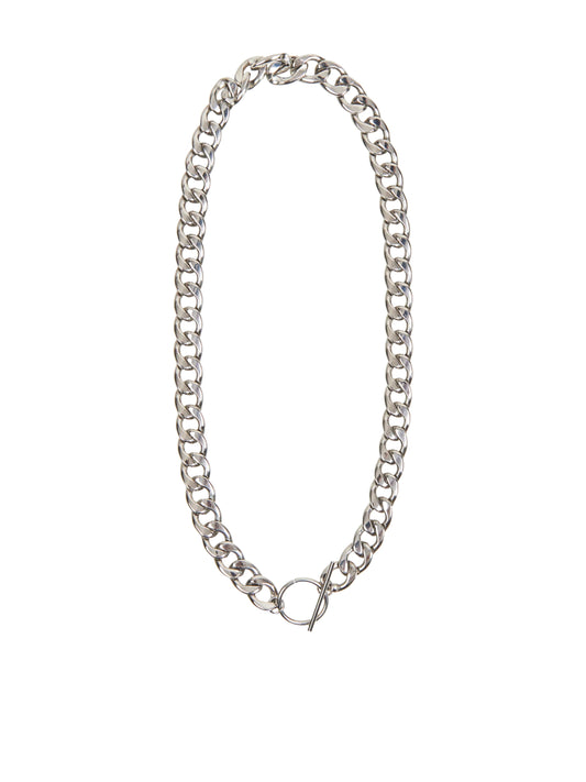eb&ive Meta Chain Necklace - Silver
