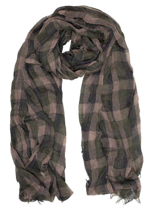 Antler Jackson Check Scarf