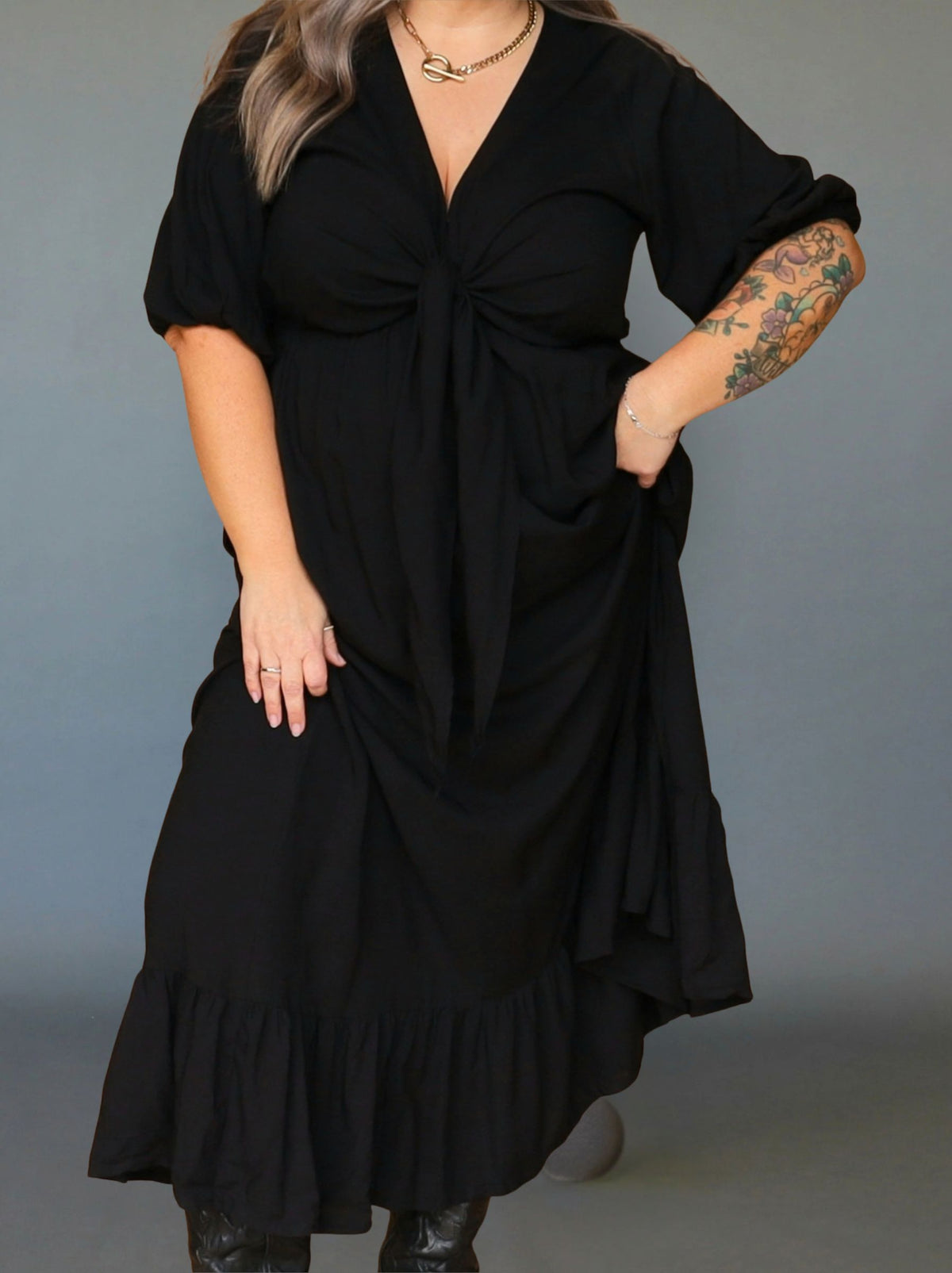 Tallulah Dress - Black