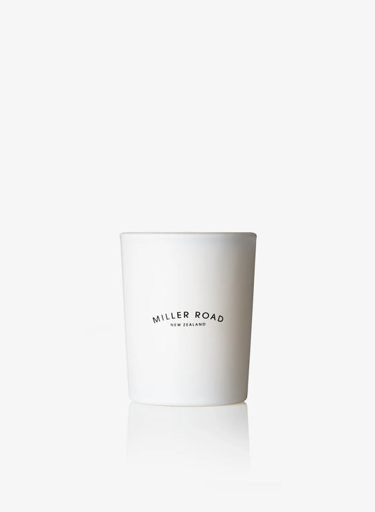 Miller Road White Luxury Candle - White Woods