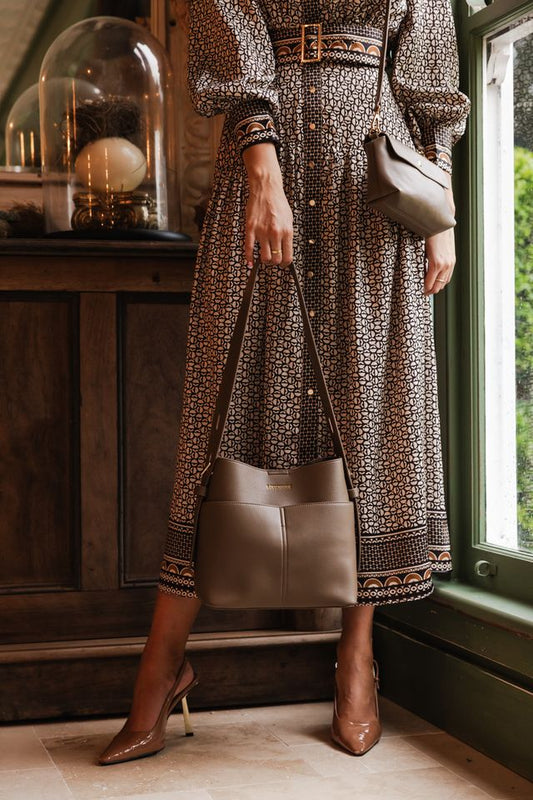 Louenhide Samantha Handbag - Mocha
