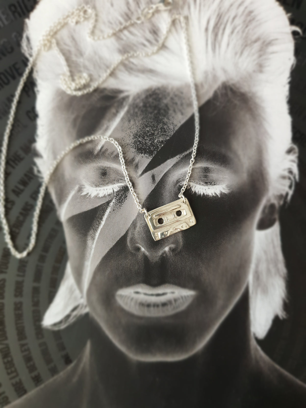 Retro Cassette Tape Necklace - Isla-Maree