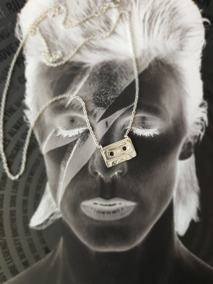 Retro Cassette Tape Necklace - Isla-Maree