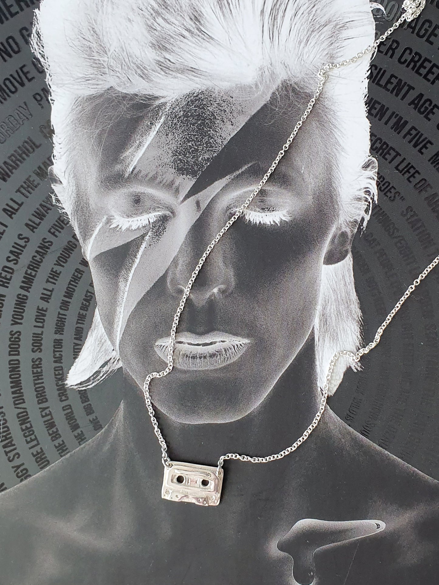 Retro Cassette Tape Necklace - Isla-Maree
