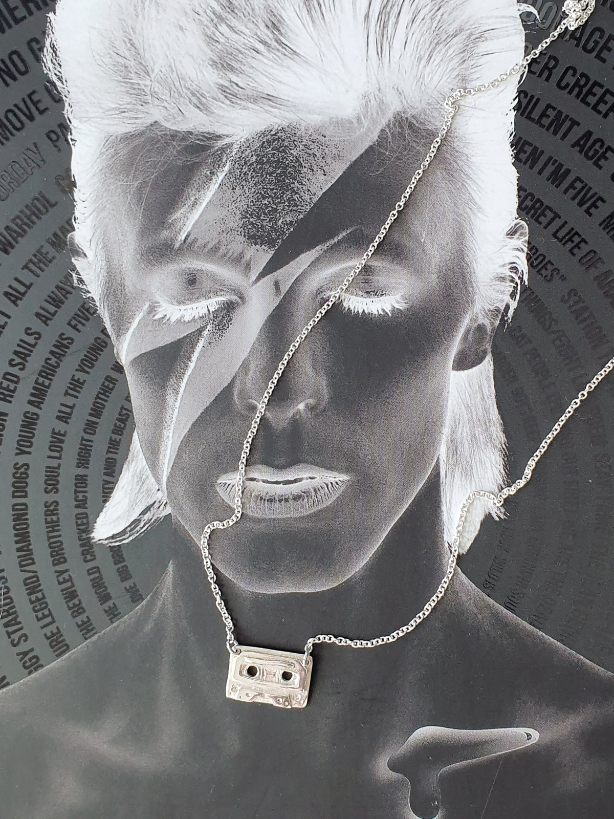 Retro Cassette Tape Necklace - Isla-Maree