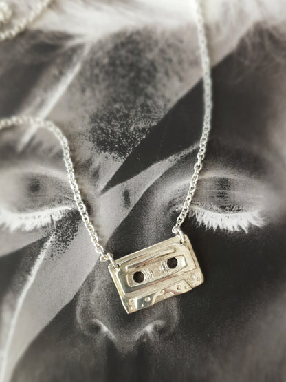 Retro Cassette Tape Necklace - Isla-Maree