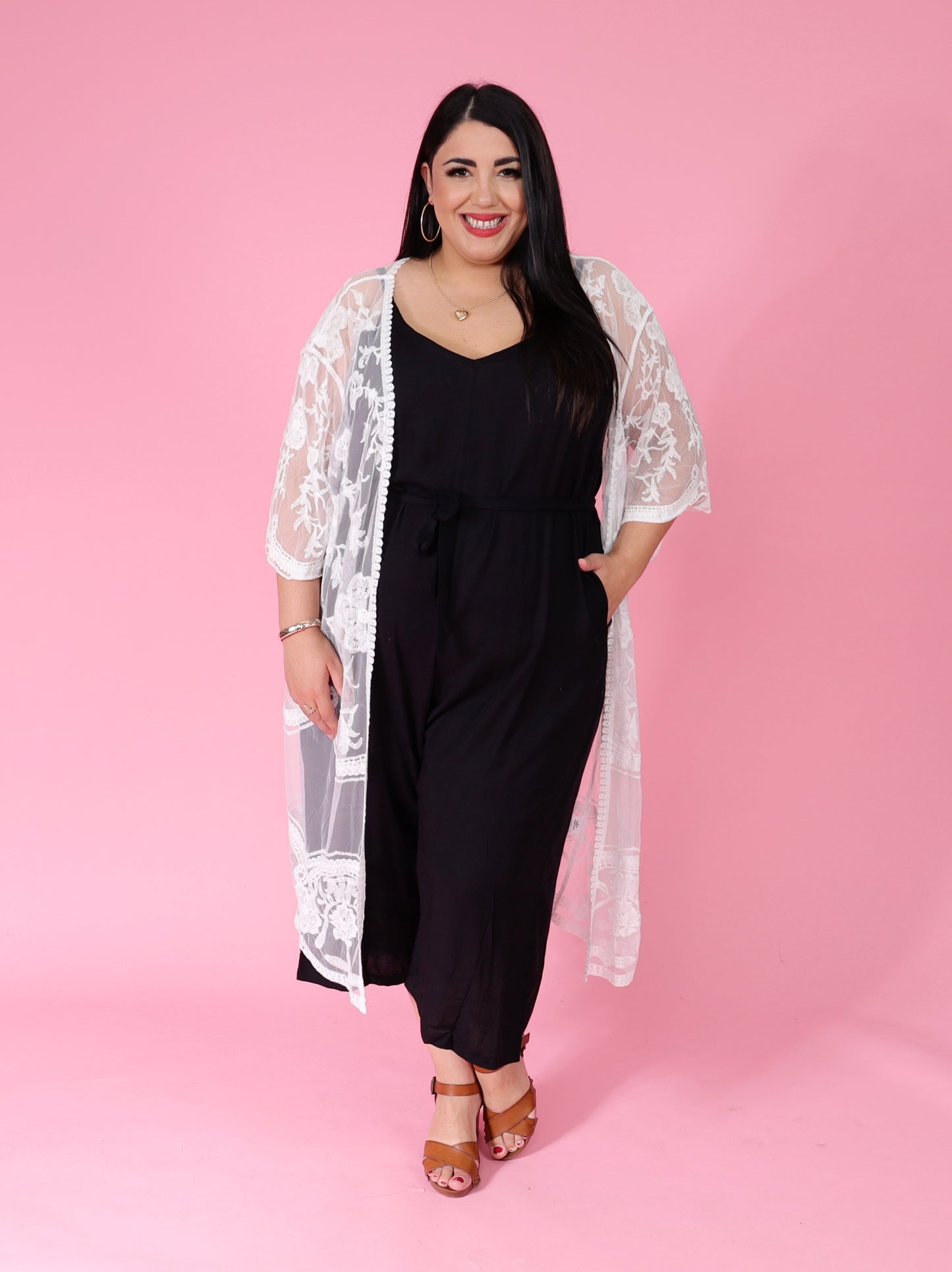 Bella Donna Kimono - Ivory