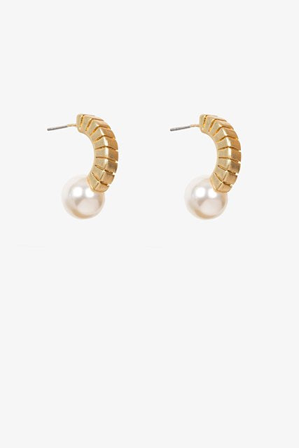 Antler Clara Earring - Gold