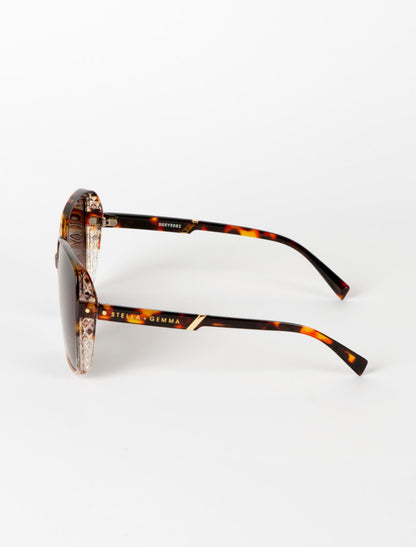 Stella + Gemma Sunglasses Malibu - Tort/Beige